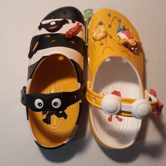 (New) Adult McDonald's Crocs Clogs Mixed Set (M8/W10) (M9/W11) - Picture 7 of 7